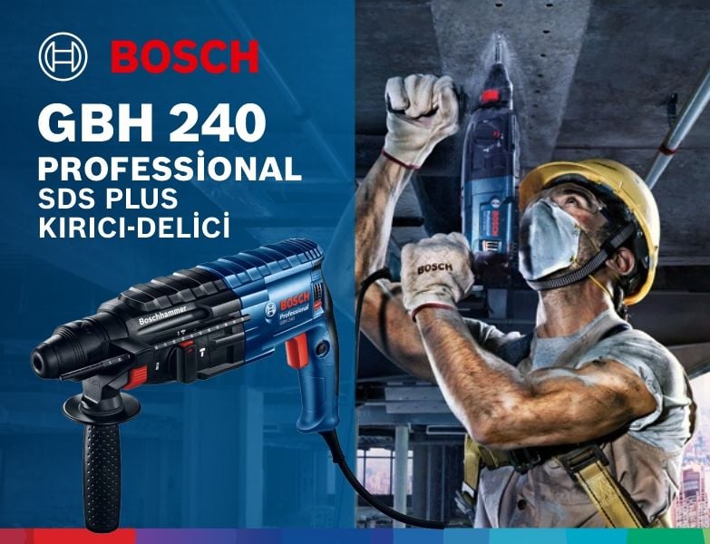 GBH 240 PROFESSİONAL SDS PLUS KIRICI-DELİCİ
