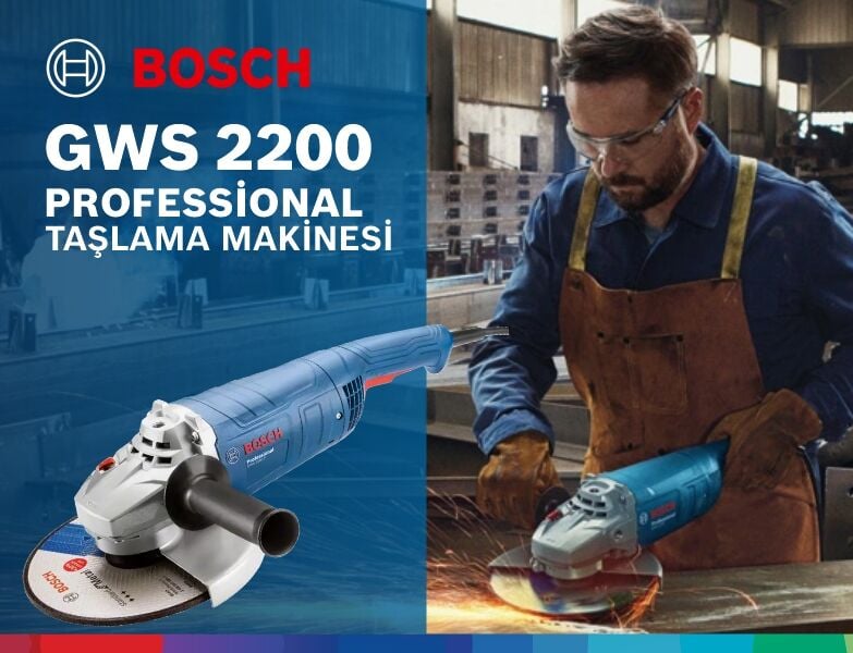 GWS 2200 PROFESSİONAL TAŞLAMA MAKİNESİ