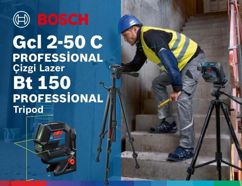 GCL 2-50 C PROFESSİONAL KOMBİ LAZER