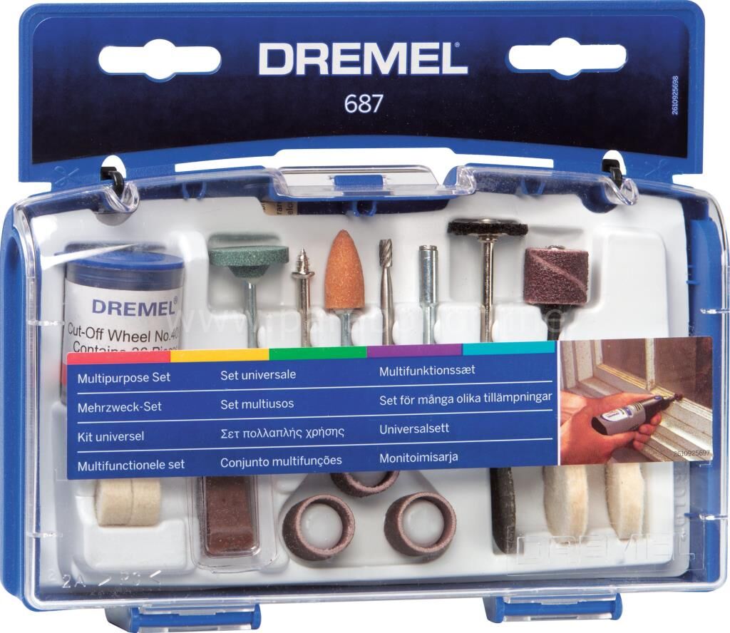 DREMEL® Çok amaçlı set (687) 26150687JA