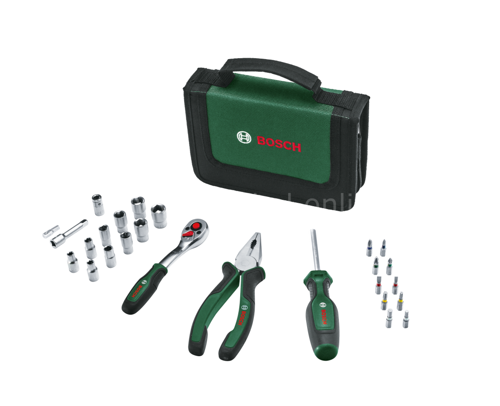 Bosch Taşınabilir El Aleti Seti 26 Parça 1600A02BY2