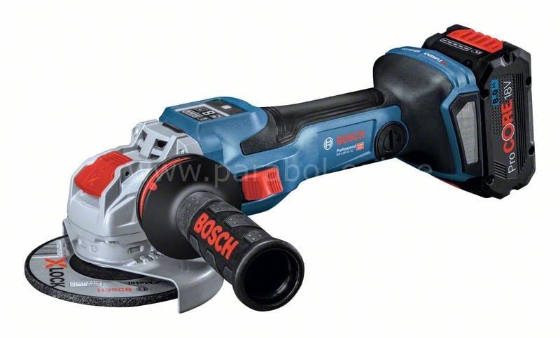 Bosch Professional GWX 18V-15 SC Çift Akülü 8 Ah Taşlama Makinesi 06019H6501