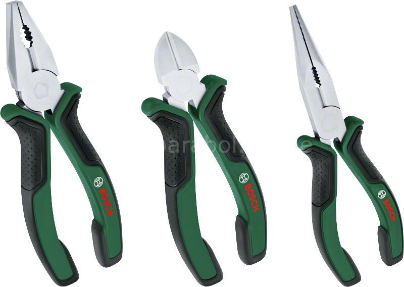 Bosch Pense Seti 3 Parça (Kargaburun, Yan Keski, Pense) 1600A02C0S