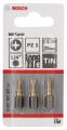 Bosch - Max Grip Serisi Vidalama Ucu PZ 1*25 mm 3'lü 2607001591