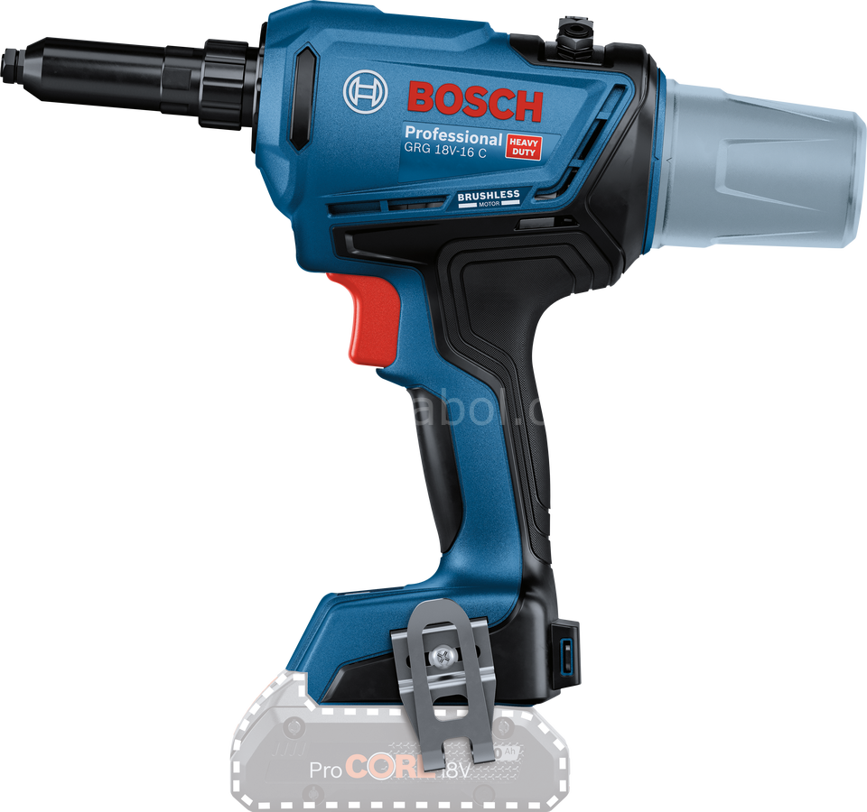 Bosch Professional GRG 18V-16 C SOLO Akülü Perçin Tabancası 06019K5000