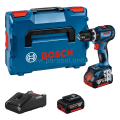 Bosch Professional GSB 18V-90 C (2x5.0Ah, GAL 18V-40, L-Boxx) Akülü Darbeli Delme Vidalama Makinesi 06019K6106