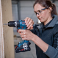 Bosch Professional GSB 18V-90 C (2x5.0Ah, GAL 18V-40, L-Boxx) Akülü Darbeli Delme Vidalama Makinesi 06019K6106