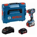 Bosch Professional GDX 18V-200 C 5,0 Ah Çift Akülü Darbeli Somun Sıkma - Kömürsüz Motor 06019G4201
