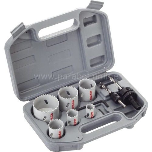 Bosch 9 Parça Hss Panç Delik Açma Elektrikçi Seti 2608580868