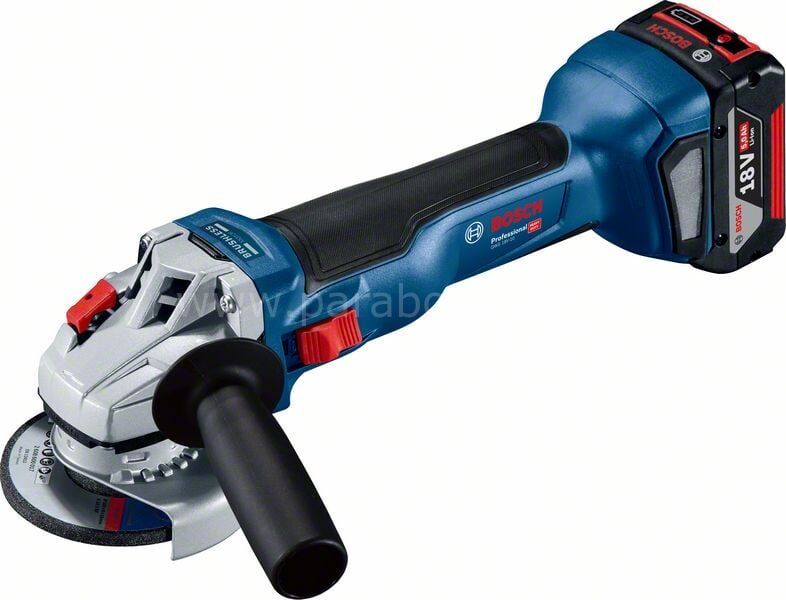 Bosch Professional GWS 18V-10 Çift Akülü 5 Ah Taşlama Makinesi 06019J4004