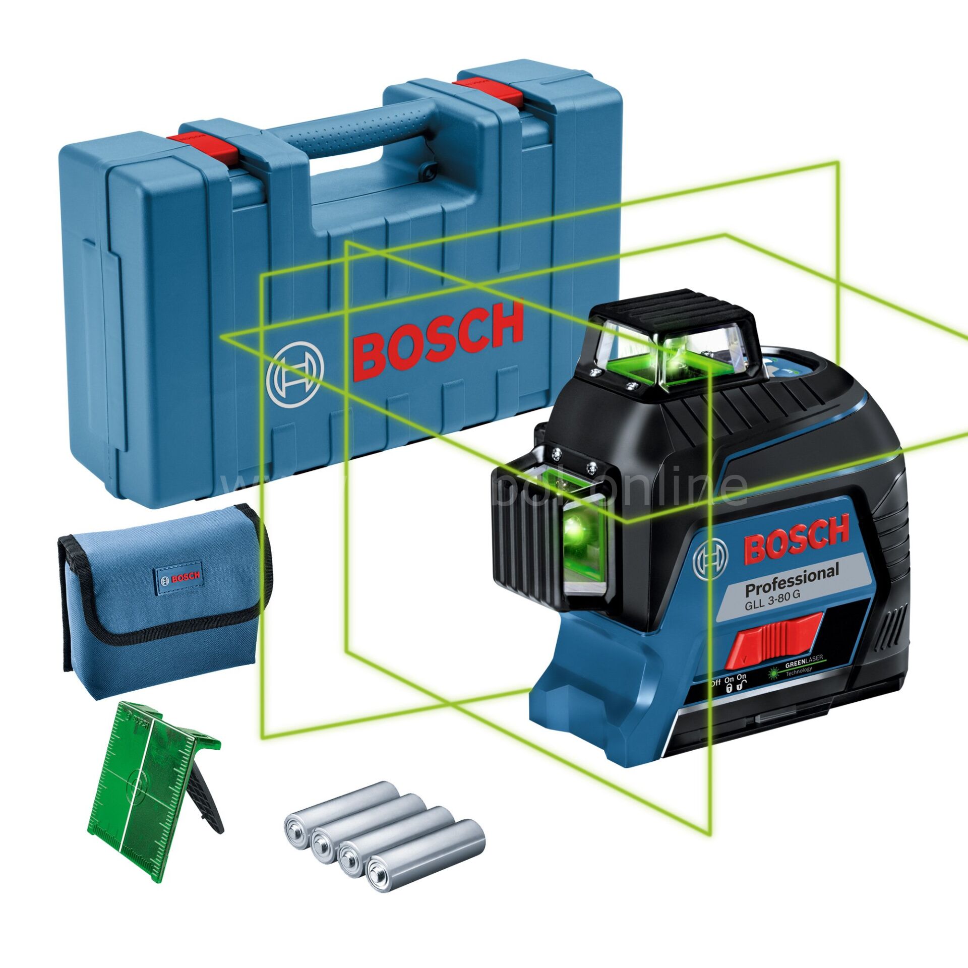 Bosch GLL 3-80 G Lazer Hizalama 0601063Y00