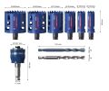 Bosch Expert 9 Parça Sert Malzemeleri Için Panç Seti 2608900445