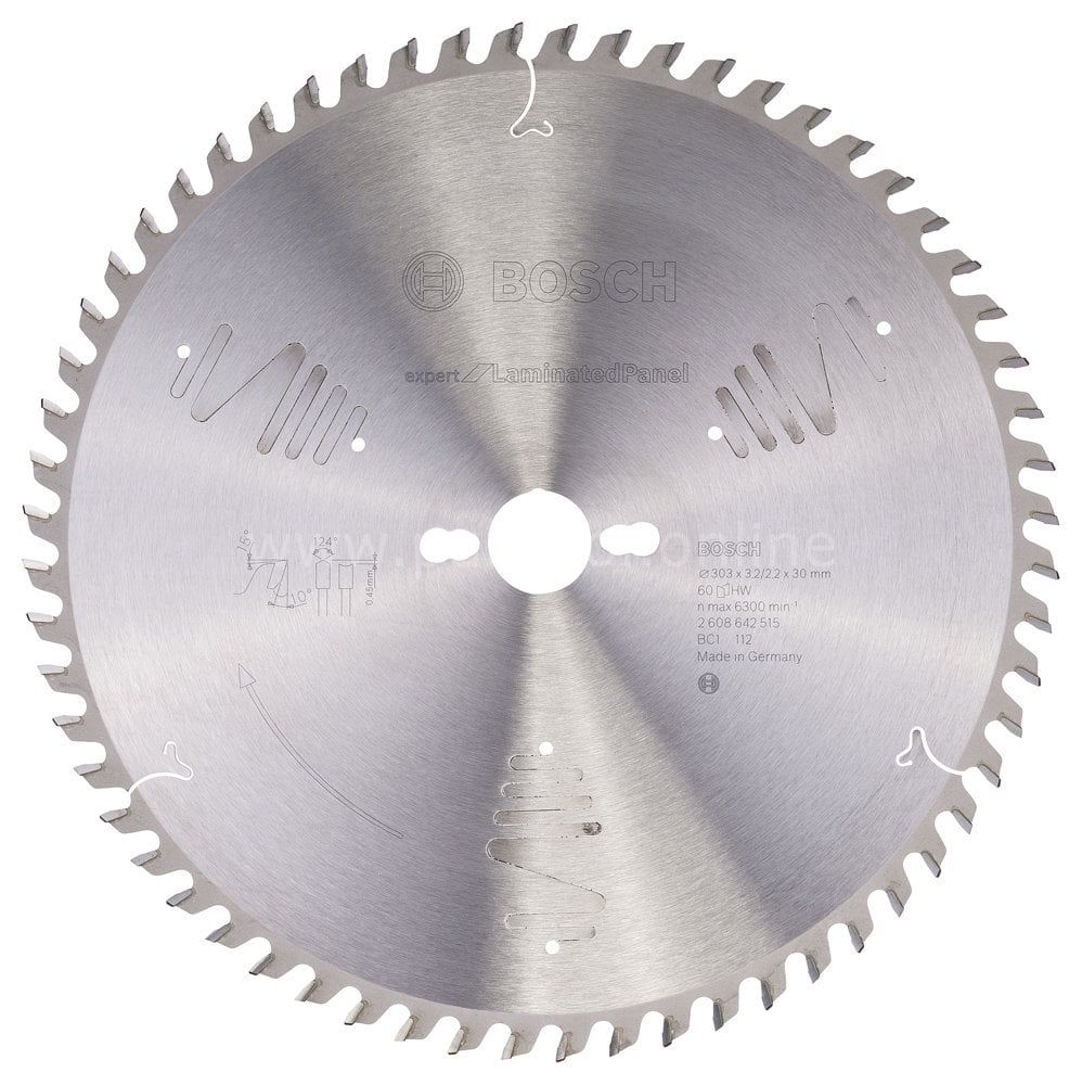 Bosch - Expert Serisi Lamine Panel için Daire Testere Bıçağı 303*30 mm 60 Diş 2608642515