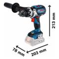 Bosch Professional GSB 18V-110 C (Solo) Akülü Darbeli Delme Vidalama Makinesi 06019G030A