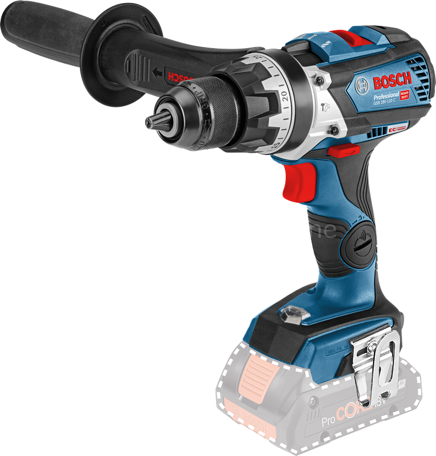 Bosch Professional GSB 18V-110 C (Solo) Akülü Darbeli Delme Vidalama Makinesi 06019G030A