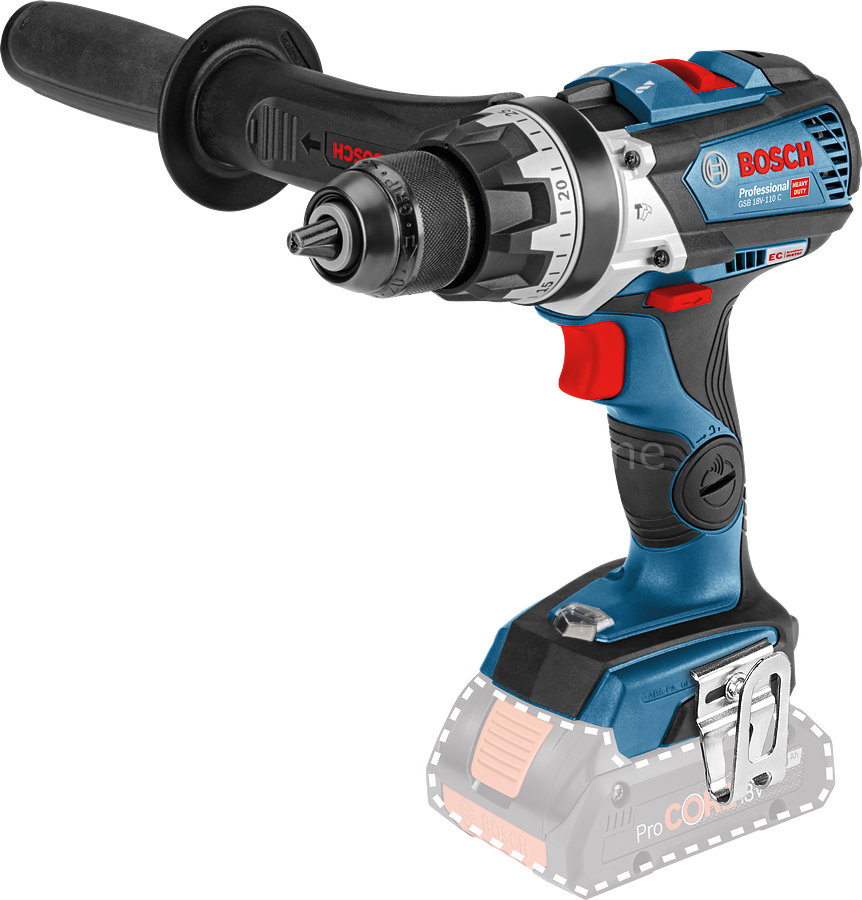 Bosch Professional GSB 18V-110 C (Solo) Akülü Darbeli Delme Vidalama Makinesi 06019G030A