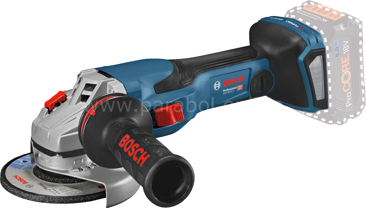 Bosch Professional GWS 18V-15 C (Solo) Akülü Taşlama Makinesi 06019H6000