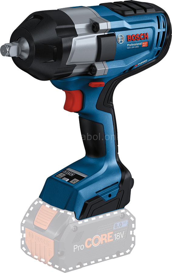 Bosch Professional GDS 18V-1000 (Solo) Akülü Darbeli Somun Sıkma Makinesi 06019J8300