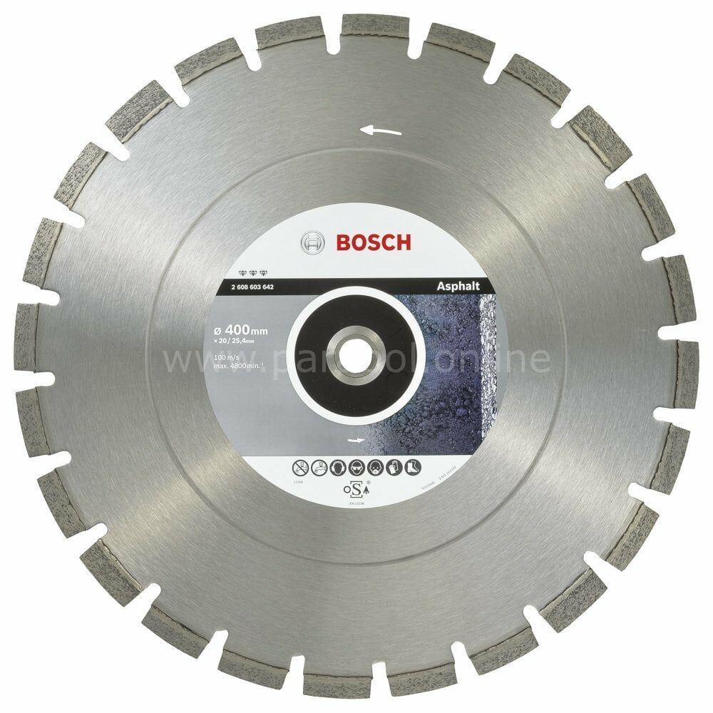 Bosch - Best Serisi Asfalt İçin Elmas Kesme Diski 400 mm 2608603642