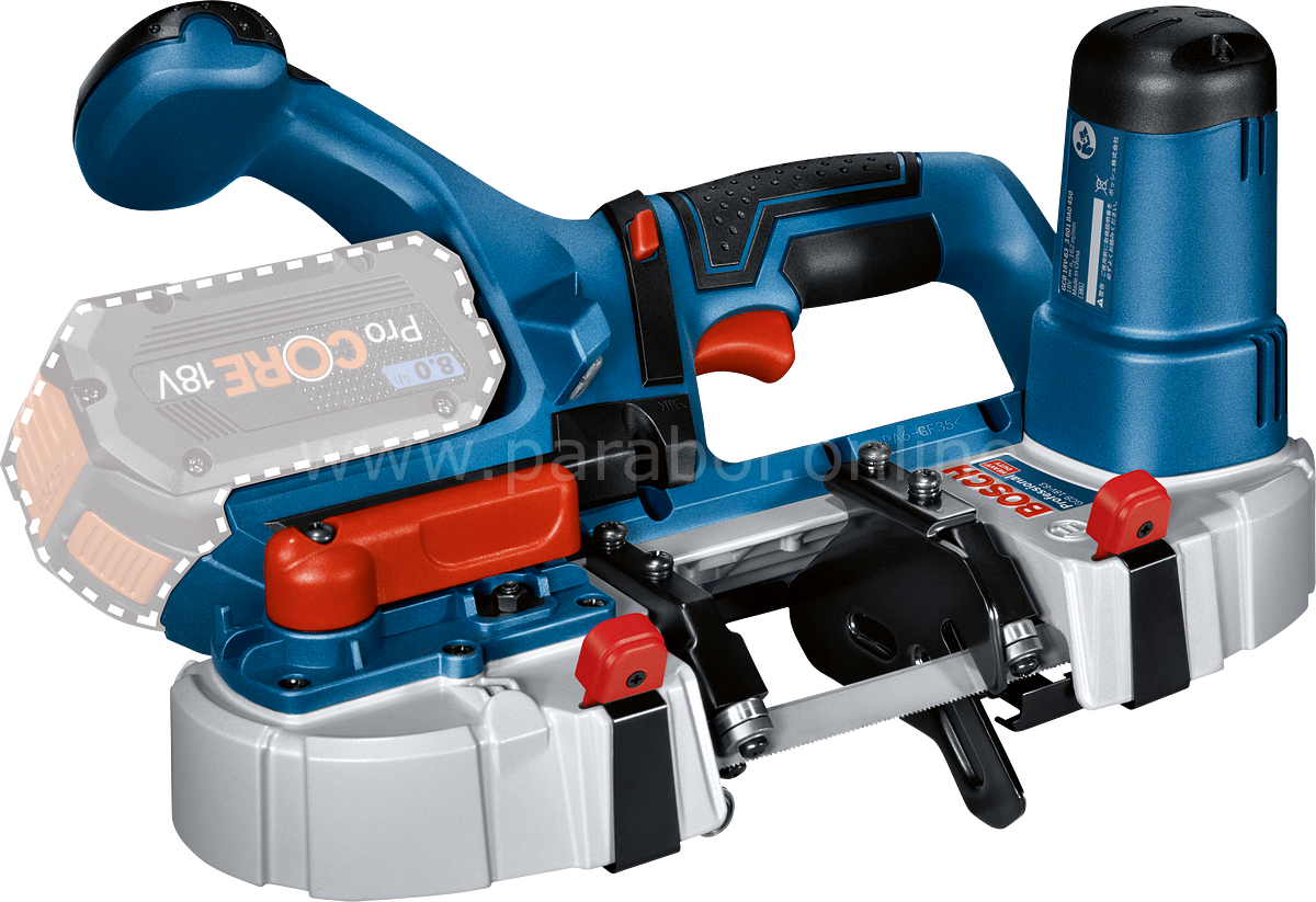 Bosch Professional  GCB 18V-63 (Solo) Akülü Bant Testere Makinesi 06012A0400