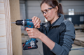 Bosch Professional GSB 18V-90 C (solo) Akülü Darbeli Delme Vidalama Makinesi 06019K6100