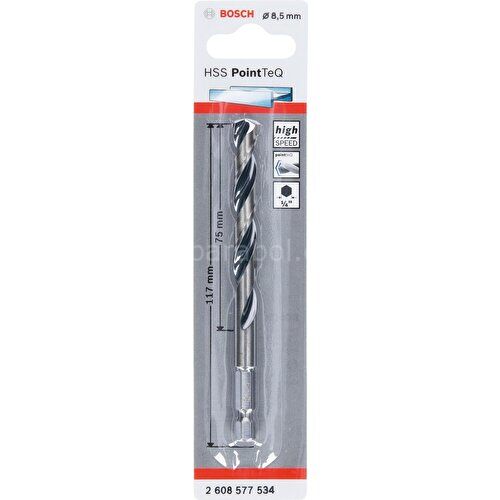 Bosch Pointeq 8.5mm 1/4 Adap. Metal Matkap Ucu 1'li 2608577534 Bosch