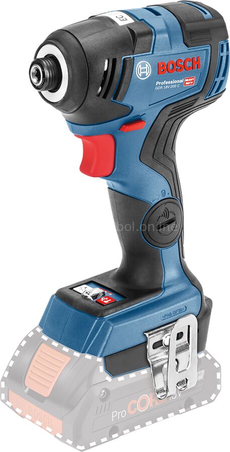 Bosch Professional GDR 18 V-200 C (Solo) Akülü Darbeli Somun Sıkma Makinesi 06019G4104