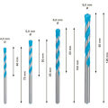 Expert Multiconstruction Cyl-9 Delme Ucu Seti 4/5/6/8 mm 4 Parça