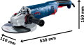 Bosch Professional GWS 24-230 JZ Büyük Taşlama Makinesi 06018C3301