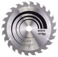 Bosch - Optiline Serisi Ahşap için Daire Testere Bıçağı 190*20/16 mm 24 Diş 2608640612