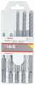 Bosch - SDS plus-5X Serisi Kırıcı Delici Matkap Ucu 5 Parça Set (5,6 x 110 mm, 6,8,10 x 160 mm) 2608833910