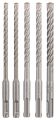 Bosch - SDS plus-5X Serisi Kırıcı Delici Matkap Ucu 5 Parça Set (6,6,8,8,10 x 160 mm) 2608833911