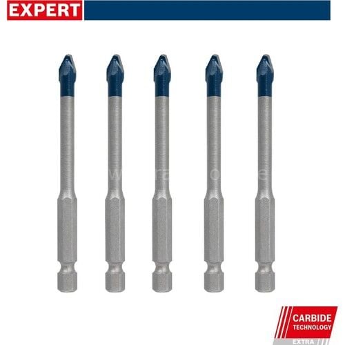 Bosch Expert Hex-9 5 Adet 6 mm Sert Seramik Delme Ucu 2608900599