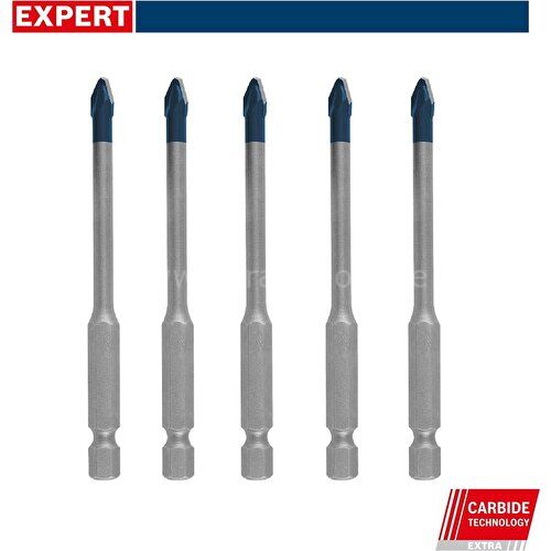 Bosch Expert Hex-9 5 Adet 5 mm Sert Seramik Delme Ucu 2608900598