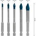 Expert Hex-9 Hardceramic Delme Ucu Seti 4/5/6/8/10 mm 5 Parça