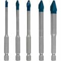 Expert Hex-9 Hardceramic Delme Ucu Seti 4/5/6/8/10 mm 5 Parça