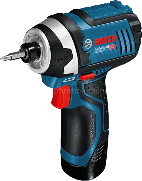 Bosch Professional GDR 12V-105 Akülü 12 Volt 2 Ah Çift Akülü Darbeli Somun Sıkma - Çantalı 06019A6905