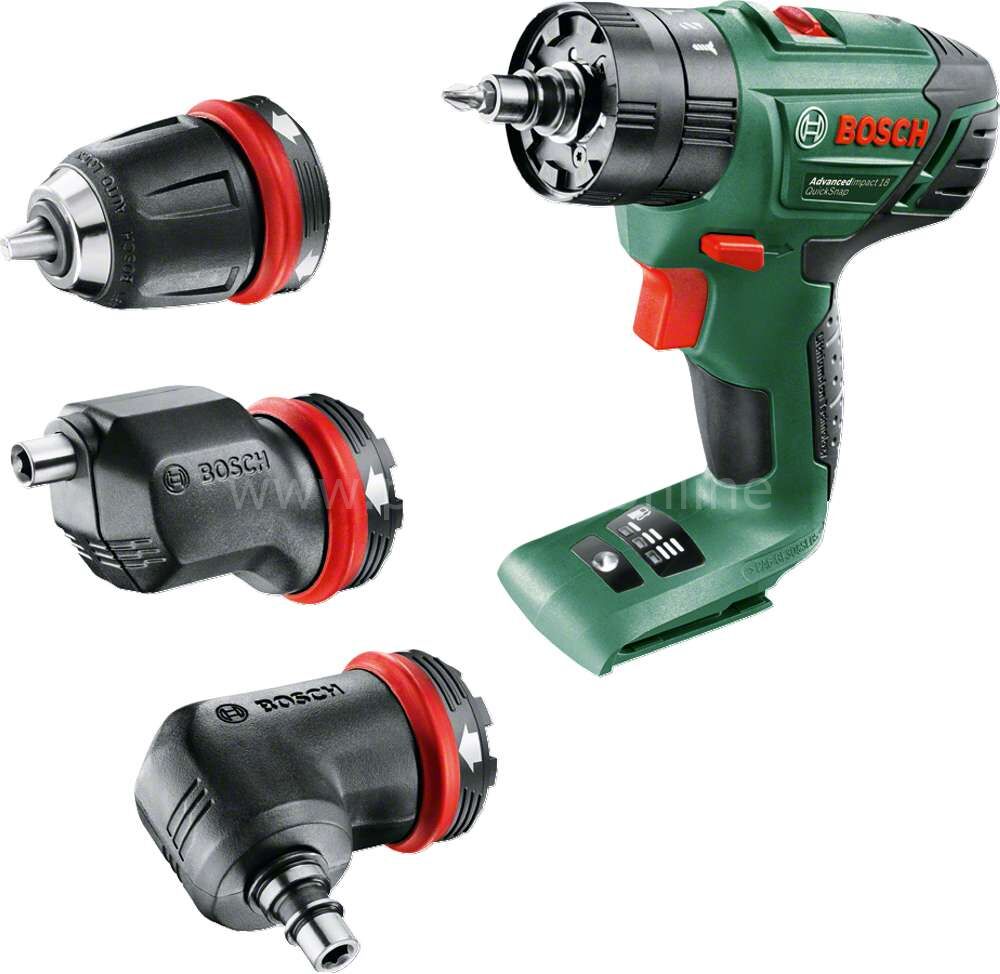 Bosch AdvancedImpact 18 Akülü Darbeli Matkap Solo 06039A3402