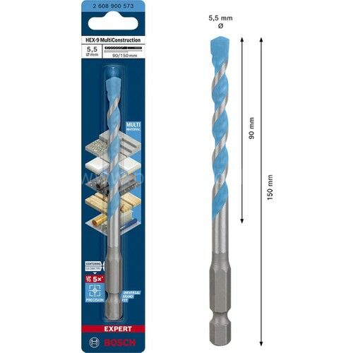 Bosch Exp Hex-9 Mc Çok Amaçlı Matkap Ucu 6,5*100 mm - 2 608 900 577