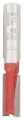 Bosch - Expert Serisi Ahşap İçin Çift Oluklu, Sert Metal Düz Freze Ucu 8*8*52 mm 2608629358