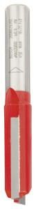 Bosch - Expert Serisi Ahşap İçin Çift Oluklu, Sert Metal Düz Freze Ucu 8*10*62,4 mm 2608629392