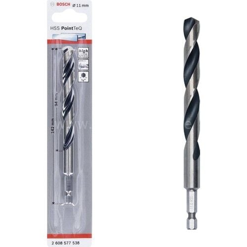Bosch Hss Point Teq Hex Metal Matkap Ucu 11MM  - 2608577538