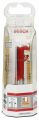 Bosch - Expert Serisi Ahşap İçin Çift Oluklu, Sert Metal Düz Freze Ucu 12*12*80 mm 2608629365