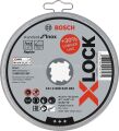- X-Lock - 125*1,0MM Standard Seri Düz Inox (Paslanmaz Çelik) Kesme Diski (Taş) - Rapido 10'lu 2608619267