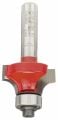 Bosch - Expert Serisi Ahşap İçin Çift Oluklu, Sert Metal Bilye Yataklı Yuvarlama Frezesi 8*6,35*55mm 2608629374