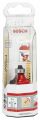 Bosch - Expert Serisi Ahşap İçin Çift Oluklu, Sert Metal Bilye Yataklı Yuvarlama Frezesi 8*8*55mm 2608629375