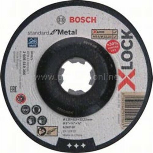 Bosch  X-Lock Sdmetal KESMETAŞI125*6MMDÜZ(+30%)