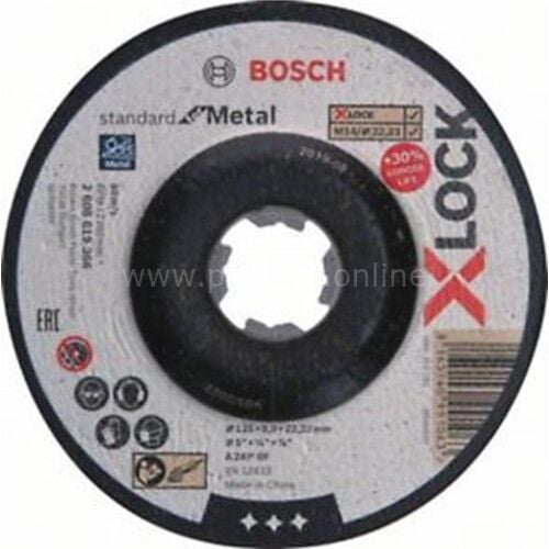 Bosch  X-Lock Sdmetal KESMETAŞI125*6MMDÜZ(+30%)