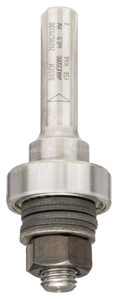 Bosch - Expert Serisi Ahşap İçin Çalıştırma Bilye Yataklı Diskli Kanal Freze Şaftı 8*60,3 mm 2608629390