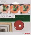 Bosch - Eksantirik Zımpara Kağıdı 5'li, 125 mm 180 Kum 8 Delik